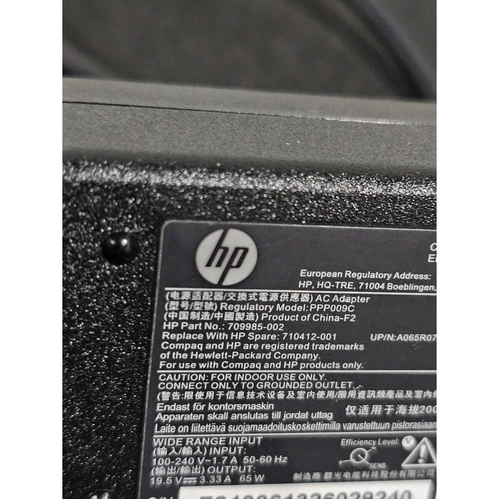 Genuine HP Laptop AC Power Adapter Charger PPP009C 709985-002 710412-001